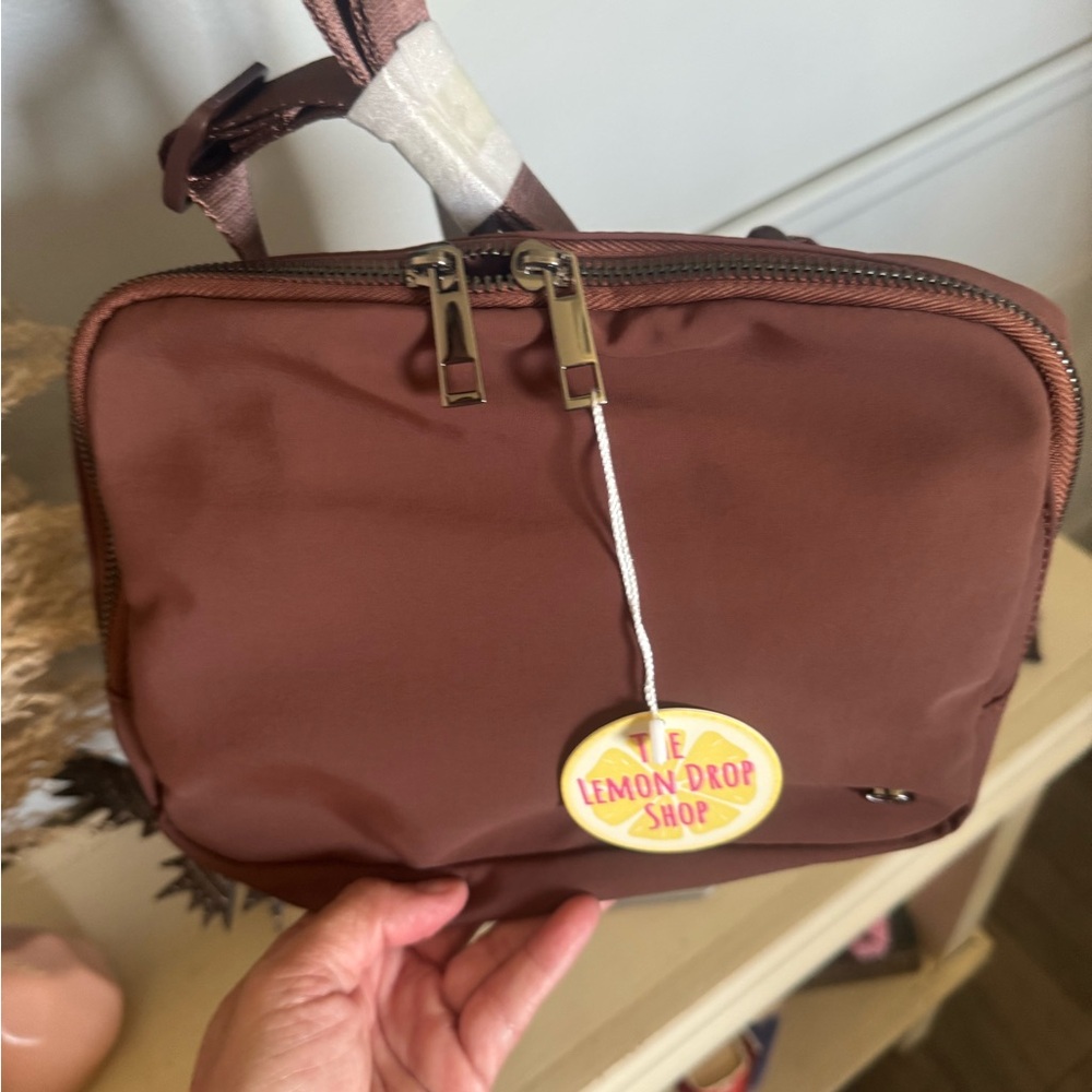 Brown Crossbody Bum Bag